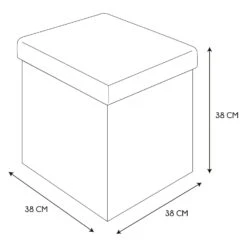 COFFRE POUF PLIABLE RETRO BLEU NUIT 17 COFFRE POUF PLIABLE RETRO BLEU NUIT -Ameublement De Maison HD7403 COFFRE POUF PLIABLE RETRO BLEU NUIT 7