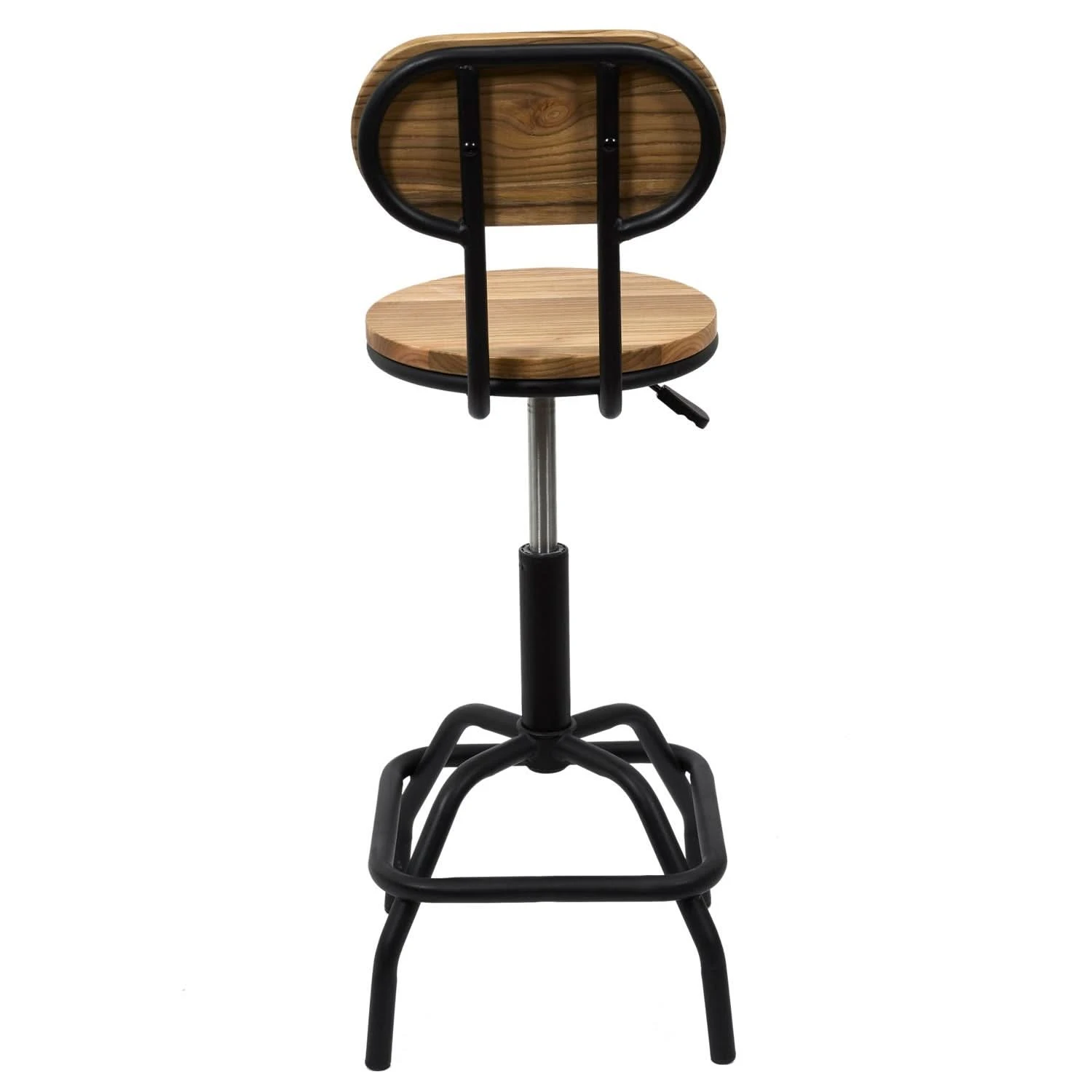 CHAISE DE BAR REGLABLE BOIS BRUT ACE 6 CHAISE DE BAR REGLABLE BOIS BRUT ACE – Image 4