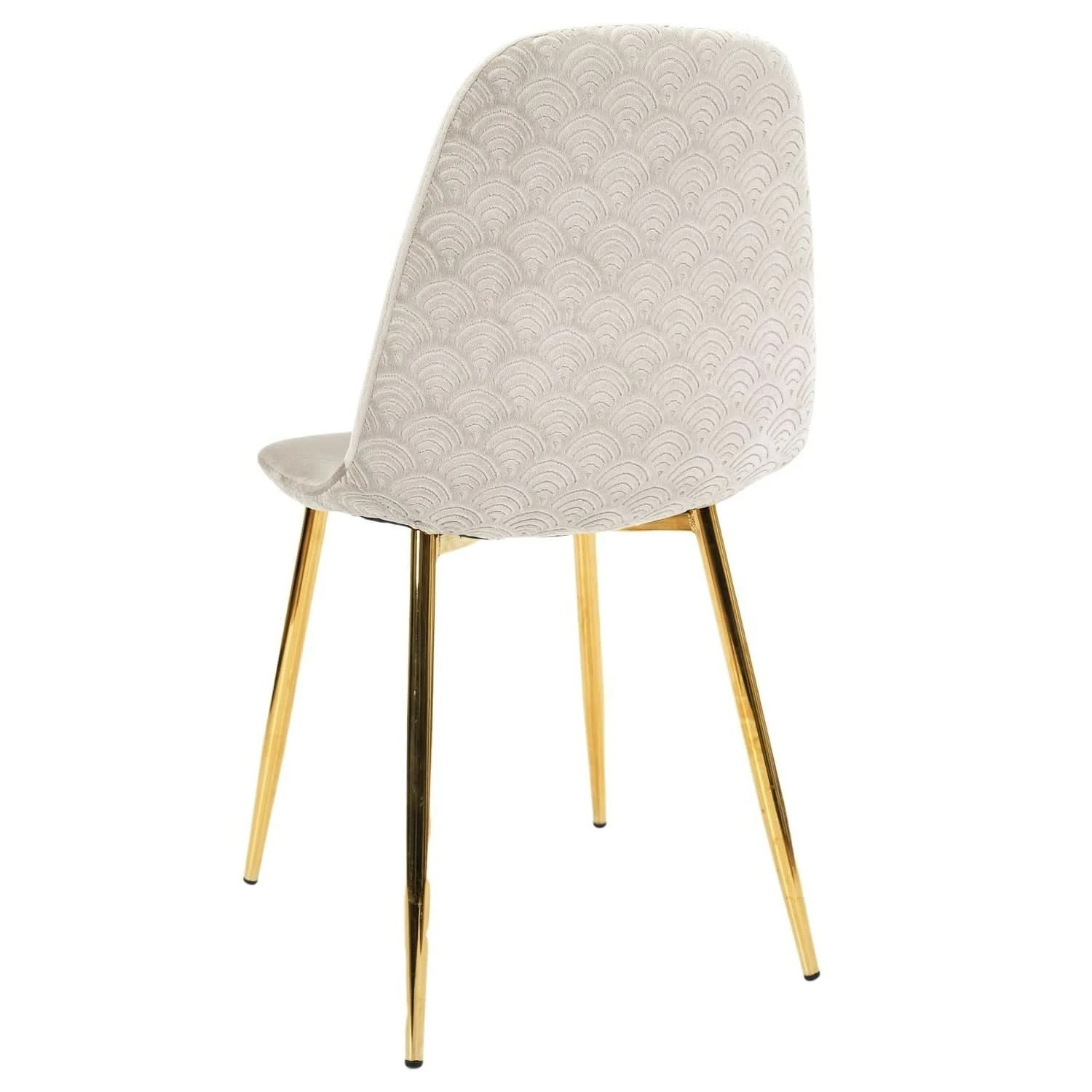 CHAISE PIEDS DORE - Lot De 4 4 CHAISE PIEDS DORE - Lot De 4 – Image 2