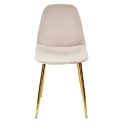 CHAISE PIEDS DORE - Lot De 4 16 CHAISE PIEDS DORE - Lot De 4 -Ameublement De Maison HD7604 CHAISE PIEDS DORE 6