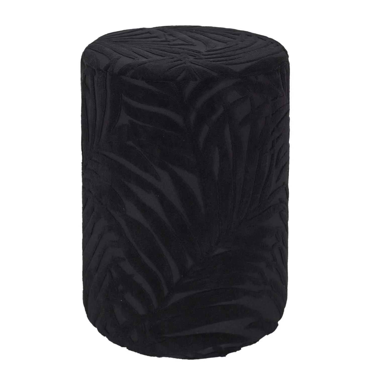 POUF LEAF NOIR 4 POUF LEAF NOIR – Image 2