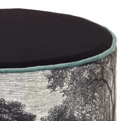 POUF BLACK FOREST 10 POUF BLACK FOREST -Ameublement De Maison HD7648 POUF BLACK FOREST 2