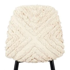 CHAISE MORA PIEDS METAL NOIR - Lot De 4 14 CHAISE MORA PIEDS METAL NOIR - Lot De 4 -Ameublement De Maison HD7670 CHAISE MORA PIEDS METAL NOIR 1