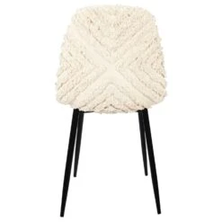 CHAISE MORA PIEDS METAL NOIR - Lot De 4 15 CHAISE MORA PIEDS METAL NOIR - Lot De 4 -Ameublement De Maison HD7670 CHAISE MORA PIEDS METAL NOIR 2