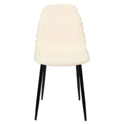 CHAISE MORA PIEDS METAL NOIR - Lot De 4 18 CHAISE MORA PIEDS METAL NOIR - Lot De 4 -Ameublement De Maison HD7670 CHAISE MORA PIEDS METAL NOIR 5