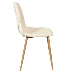 CHAISE FARO PIEDS METAL IMITATION BOIS - Lot De 4 18 CHAISE FARO PIEDS METAL IMITATION BOIS - Lot De 4 -Ameublement De Maison HD7671 CHAISE FARO PIEDS METAL IMITATION BOIS 3