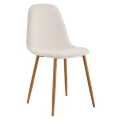 CHAISE POESIE PIEDS METAL IMITATION BOIS - Lot De 4 14 CHAISE POESIE PIEDS METAL IMITATION BOIS - Lot De 4 -Ameublement De Maison HD7673 CHAISE POESIE PIEDS METAL IMITATION BOIS 3