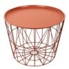 TABLE FILAIRE METAL TERRACOTTA DIAMETRE 50CM 2 TABLE FILAIRE METAL TERRACOTTA DIAMETRE 50CM -Ameublement De Maison HDO2066D TABLE FILAIRE METAL TERRACOTTA DIAMETRE 50CM 5