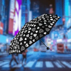 PARAPLUIE MAGIQUE CŒURS