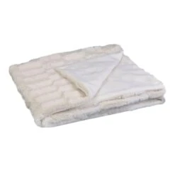 PLAID HARNAIS IMITATION FOURRURE HYGGE -Ameublement De Maison TX8116 VISU01 1