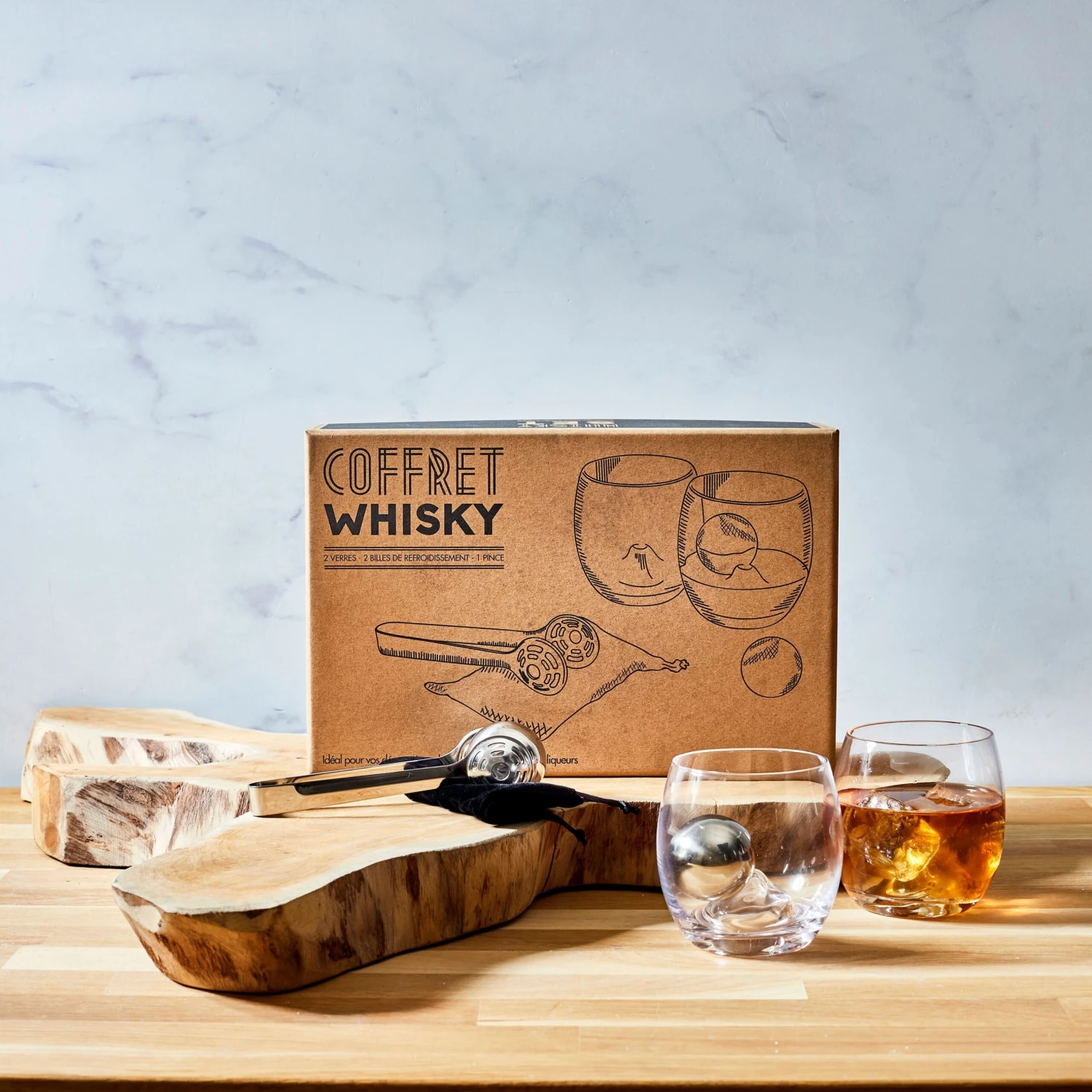 COFFRET VERRE A WHISKY 4 COFFRET VERRE A WHISKY – Image 2
