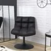 FAUTEUIL NOIR VINTAGE INDUS -Ameublement De Maison hd9244 images hd9244 9
